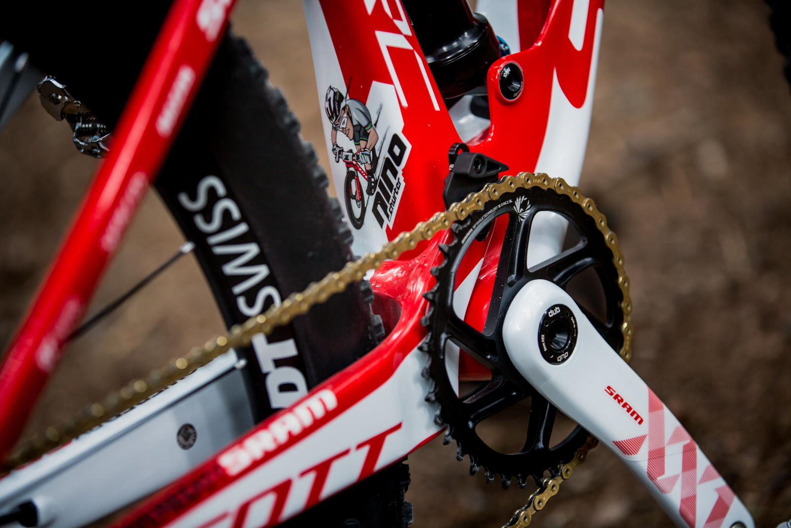 Schurters WM-Bike in Lenzerheide