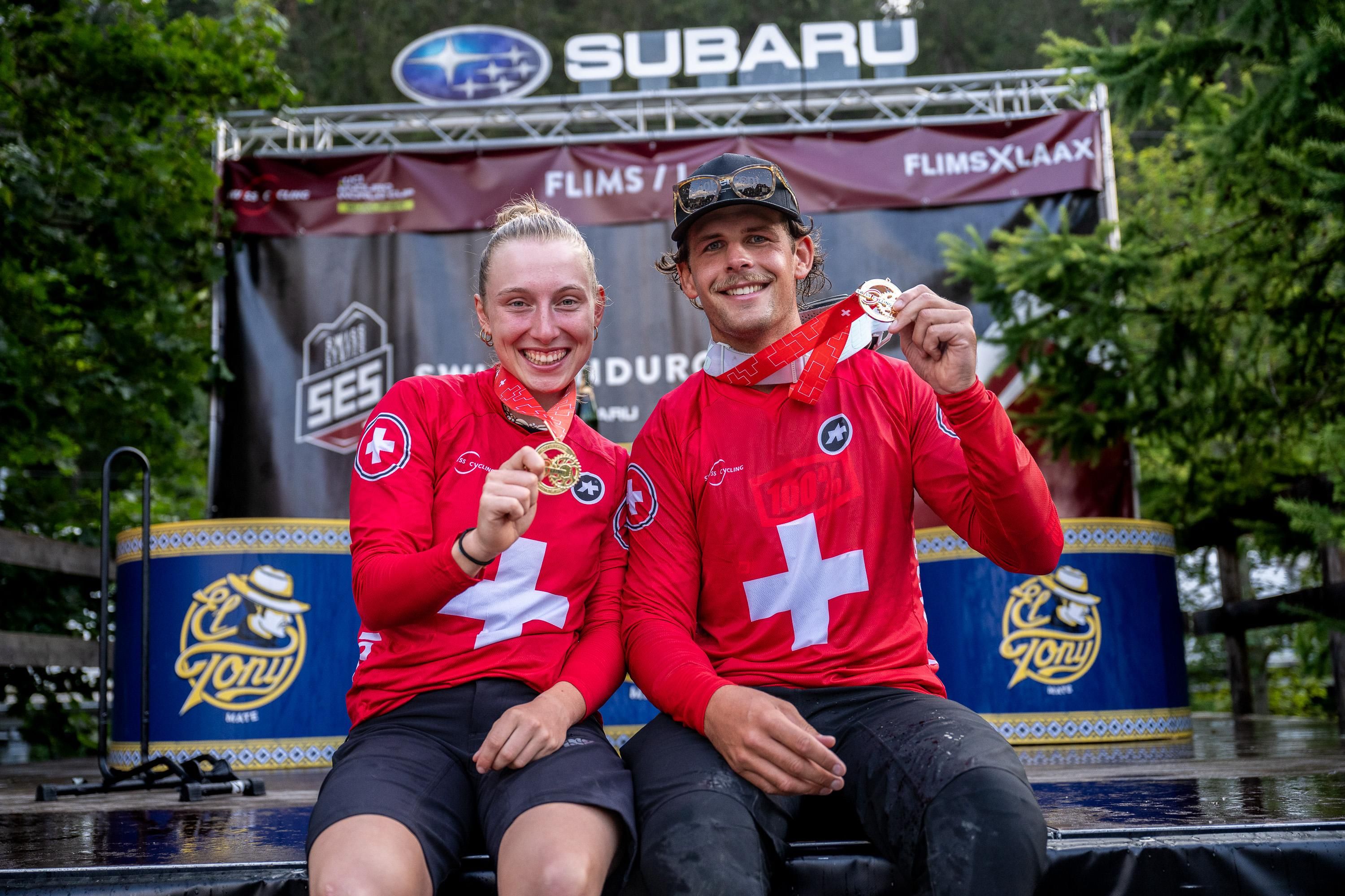 The Enduro championship titles are awarded in Ticino for the first time ...