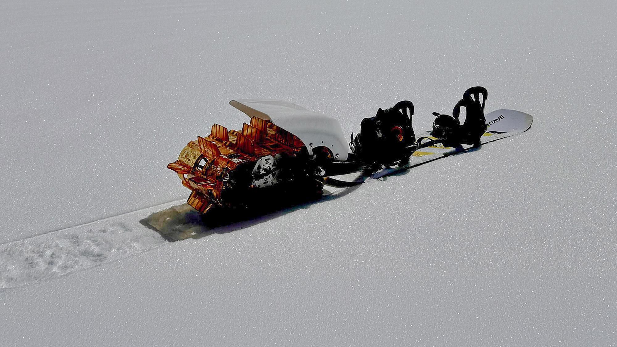 New electric touring skis? The e-snowboard has long been a reality ...