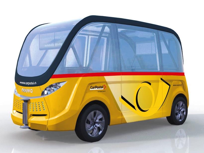 Shuttle Automati Electric mobility: self-driving shuttles in Sion | Ride MTB