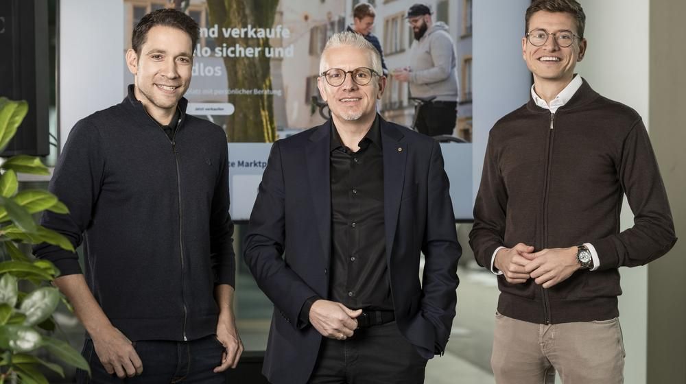 v.l.n.r Mario Friedli, Bernhard Bieri, Cyril Stebler