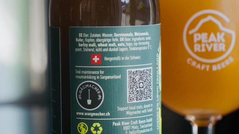 Rider Bier Peak River Brauerei Bikernetzwerk Wägmacher