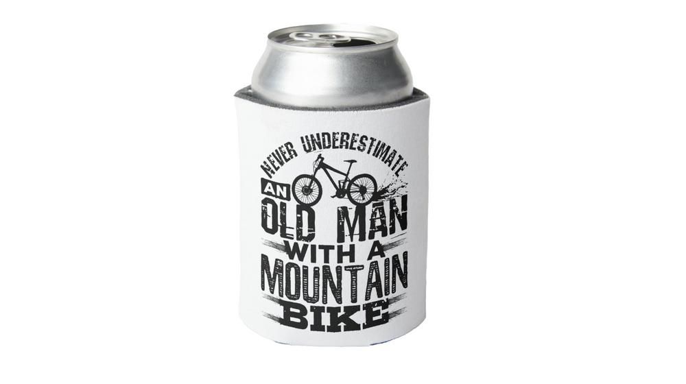 Dosenkühler für Mountainbiker, die kein Problem mit untoten Gags haben.