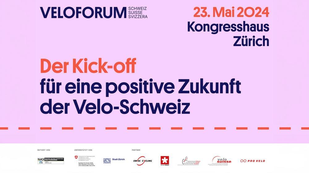 Keyvisual Veloforum Zürich 2024