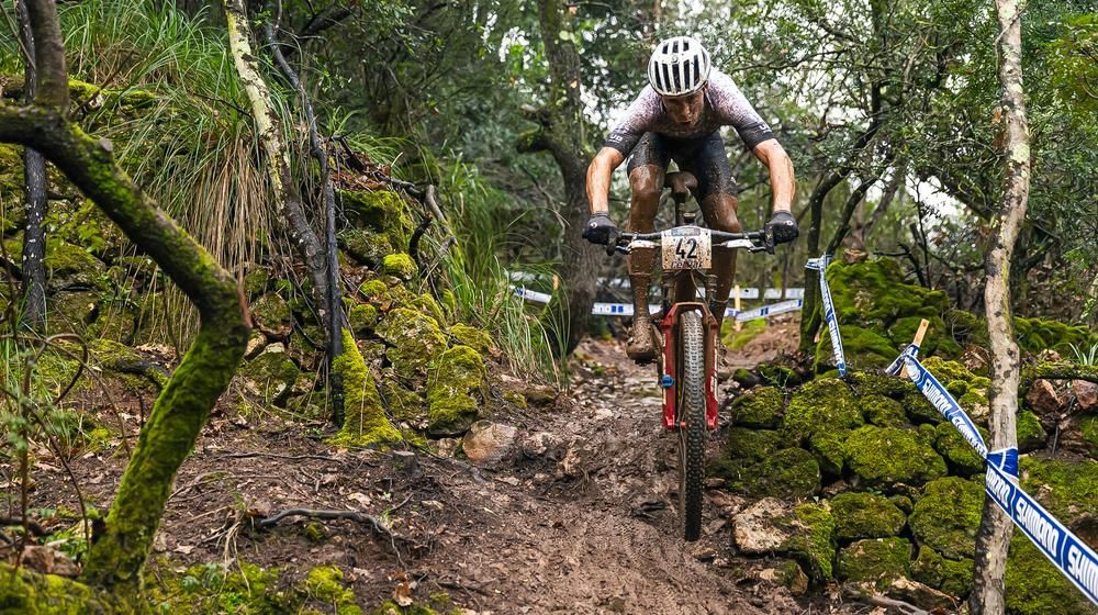 Andri Frischknecht lässt seine Klasse im Elite-Rennen der Internazionali d’Italia Series in Argentario aufblitzen..