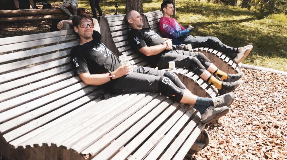 Nochmals die Batterien aufladen, bevor es das letzte Mal runter geht.