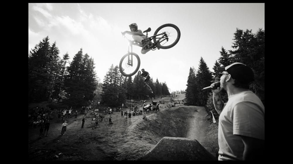 The Illume Awards 2026 – Category: Bike – Ranking: Finalist – Photographer: © Johannes Bitter – Athlete: Peter Kaiser @peterkaiser – Location: Flat Out Days, Kope Bikepark, Slovenia.
