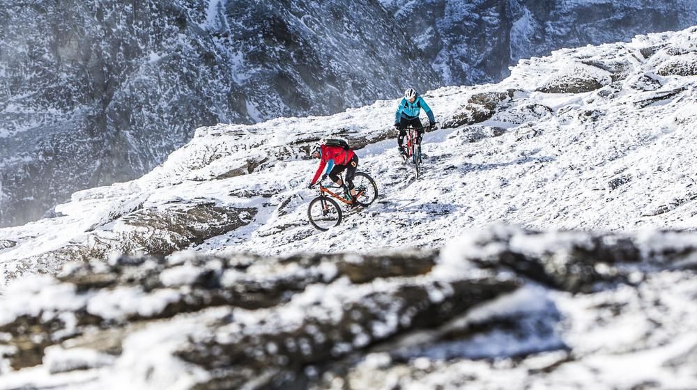 Mont Avril im Schnee