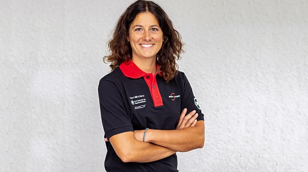 Downhill Nationaltrainierin Alice Kühne 2019