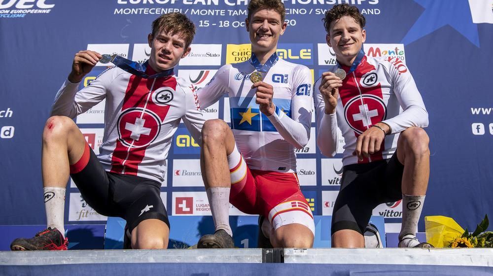 Baumann und Wiedmann holen Silber und Bronze an der Junioren-EM 2020.