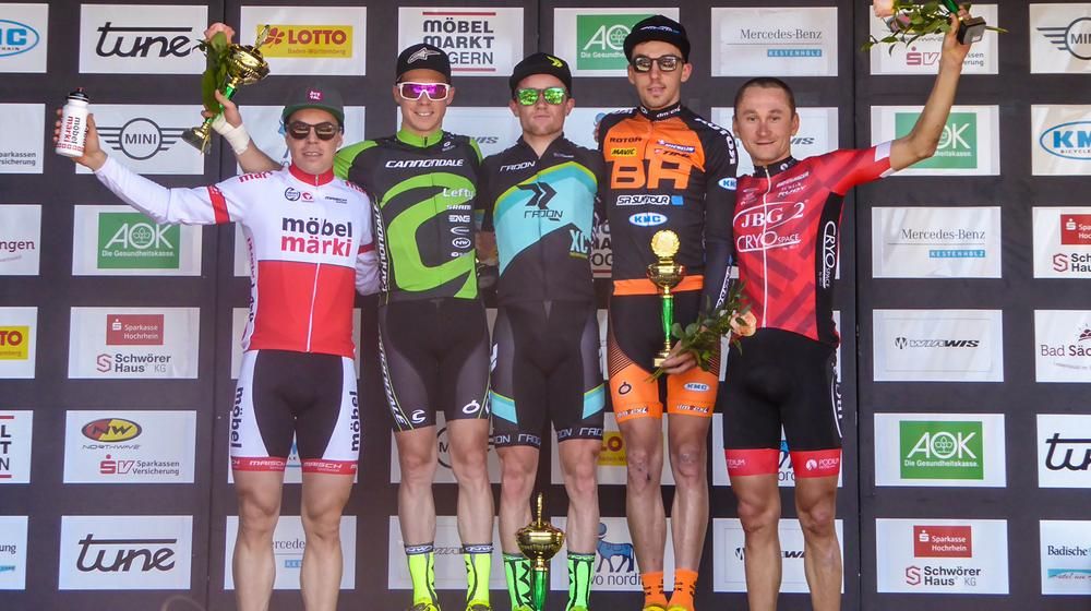 Bad Säckingen 2017, Podium