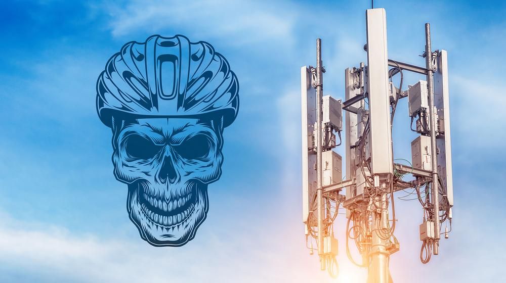 5G-Antenne – Totenkopf