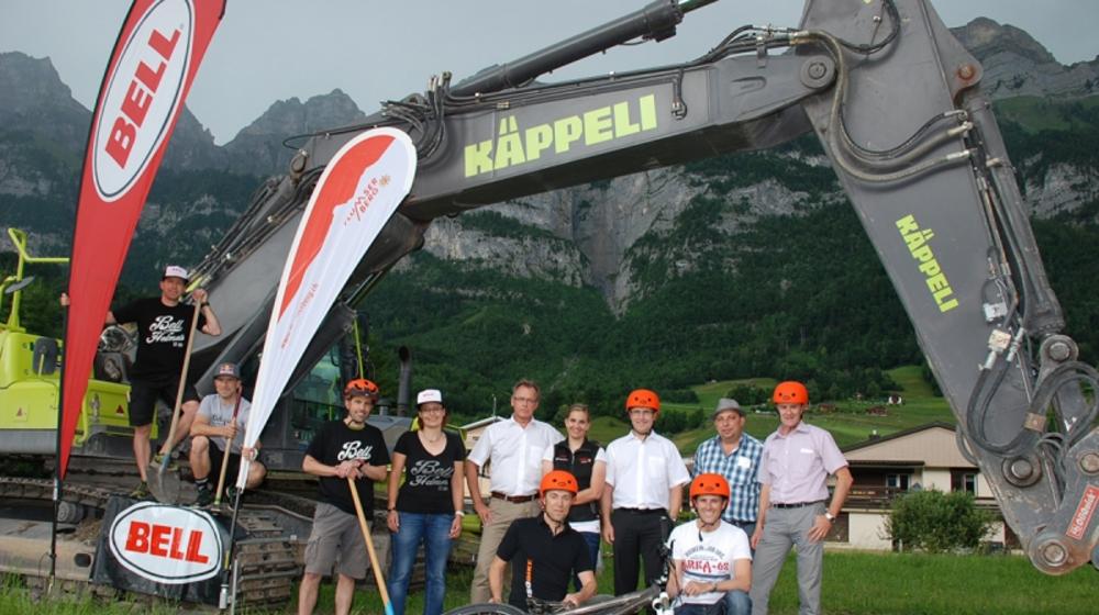 Die Initianten des Bikeparks am See – ©Guido Städler