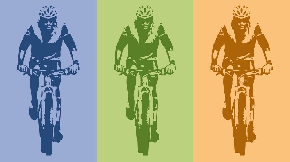 Klischee Mountainbiker