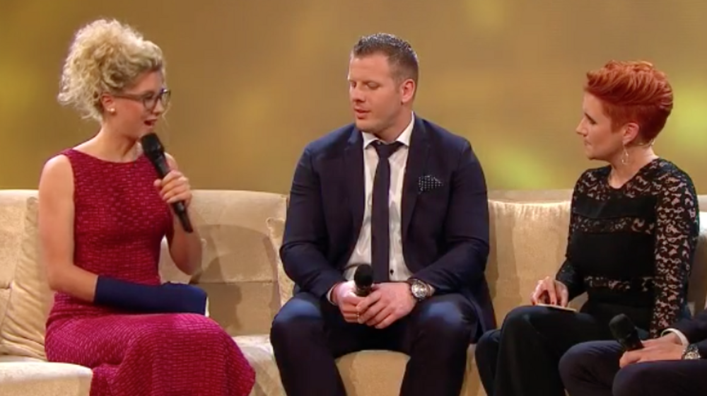 Joanda Neffmit Gips an Sport Awards