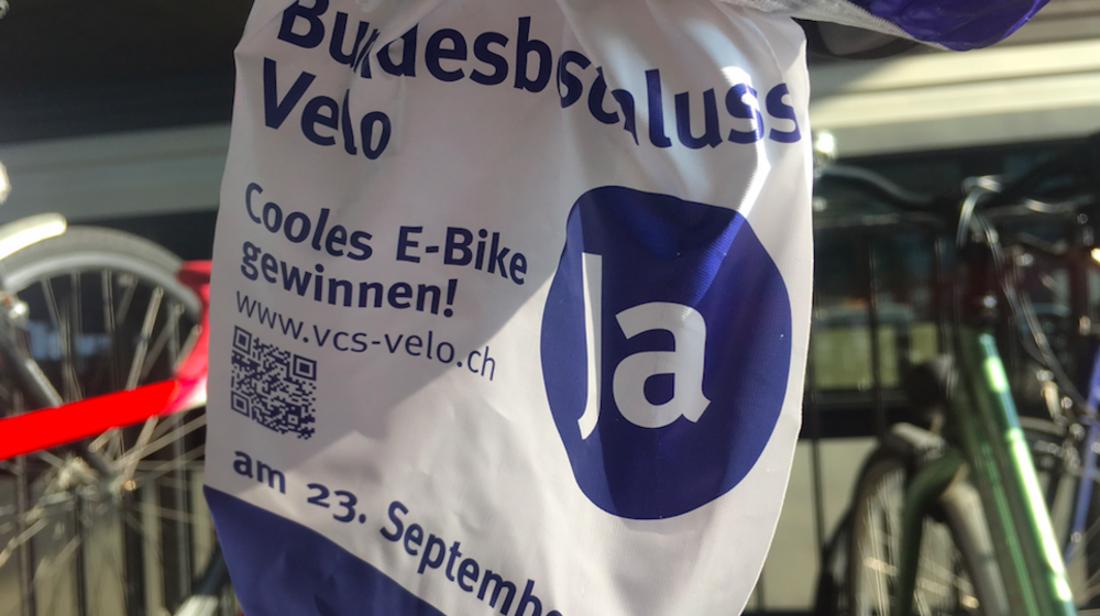 Bundesbeschluss Velo Bahnhof SBB