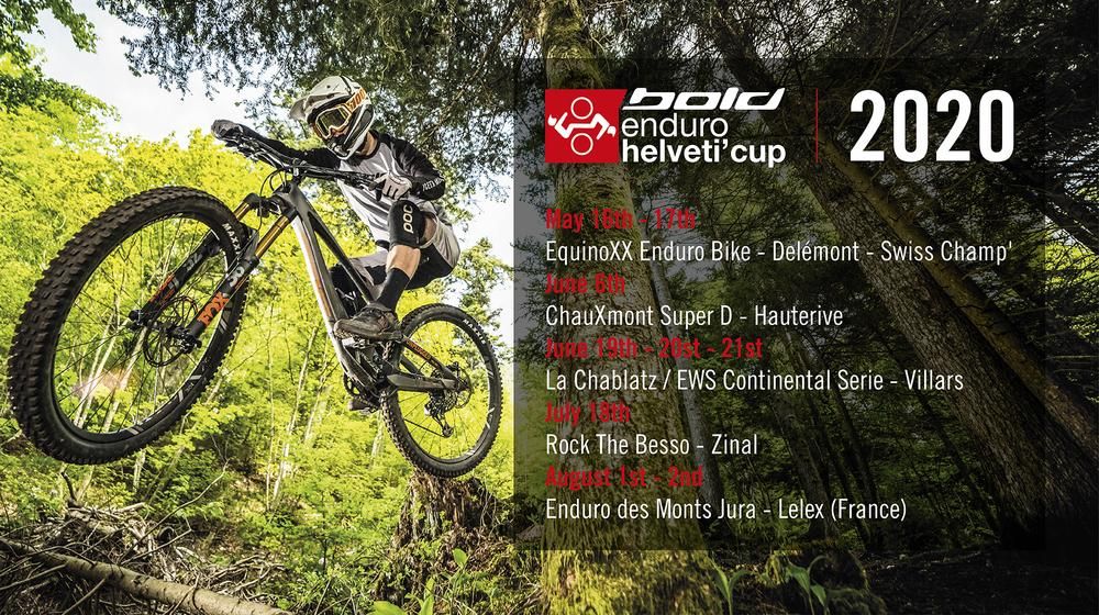 Bold Enduro Helveti'Cup veröffentlicht Renndaten 2020