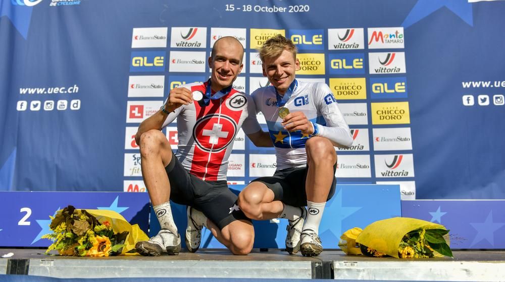 Roth und Albin gewinnen Gold und Silber an der EM im Tessin 2020.