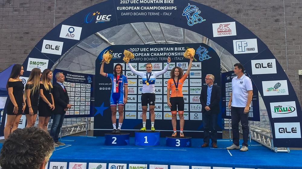 Prudkova, Stirnemann, Terpstra: Europameisterschaften 2017, Sprint Damen
