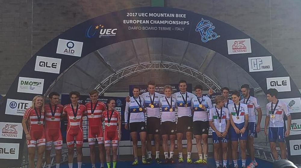 Europameisterschaften 2017: Schweizer MTB-Staffel holt EM-Gold