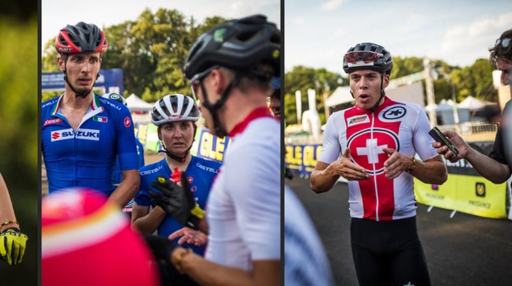 MTB EM 2019 Brno Team Relay Andri Frischknecht Luca Braidot