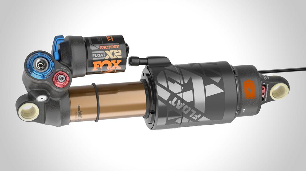 Fox Federbein mit Recharge-Technology (erkennbar am Batterie-Logo)