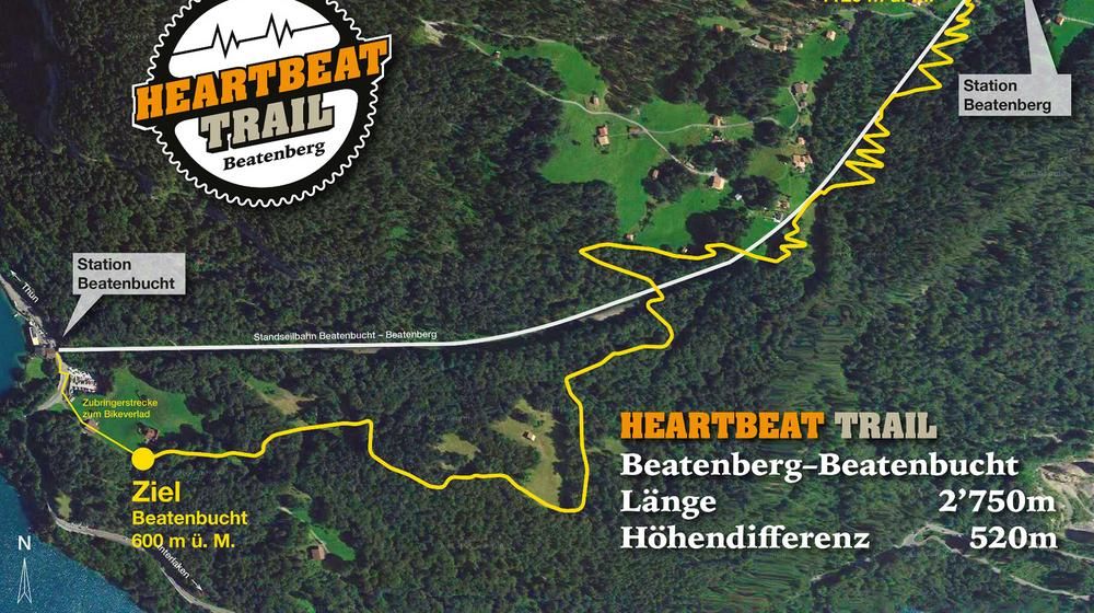 Heartbeat Trail Streckenplan 2018