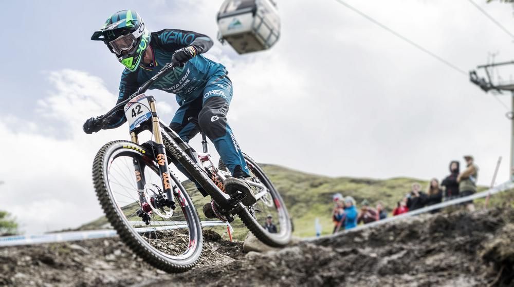 Greg Minnaar gewinnt auf einem 29er-Downhillbike in Fort William