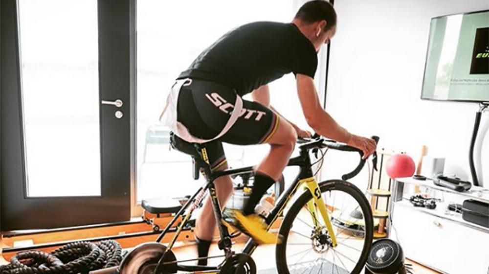 Nino Schurter Rollentraining