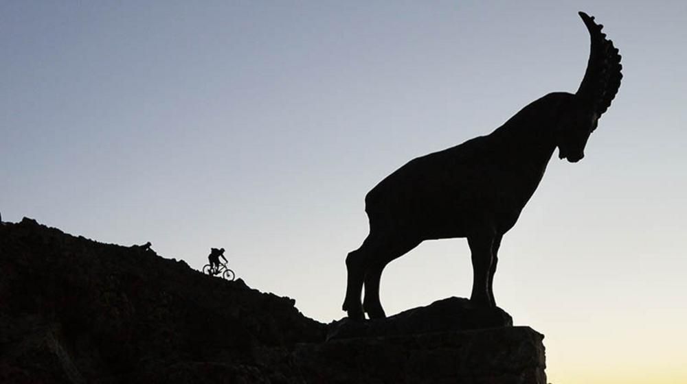 Silhoutte Piz Nair Sunrise