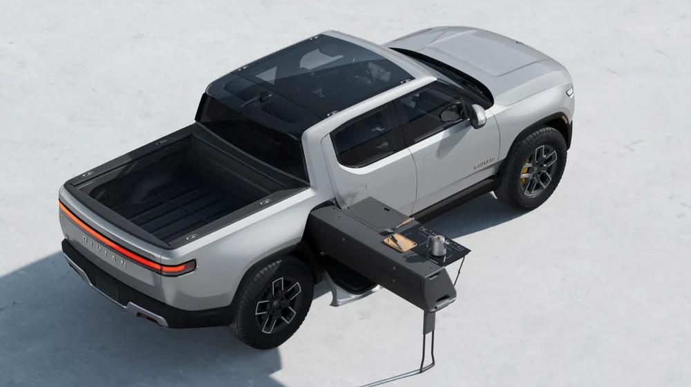 Rivian R1 Küchenelement