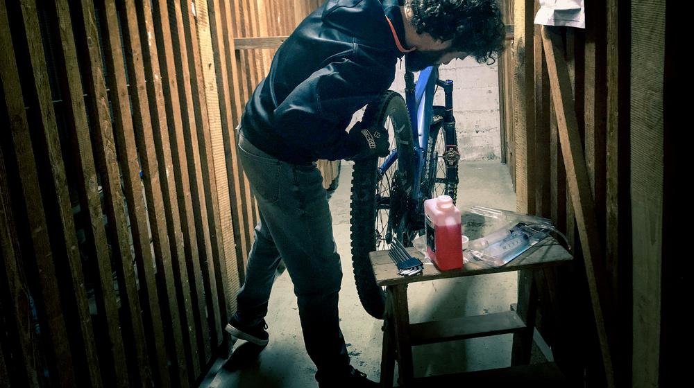 Mountainbike Reparatur Selbstschrauber