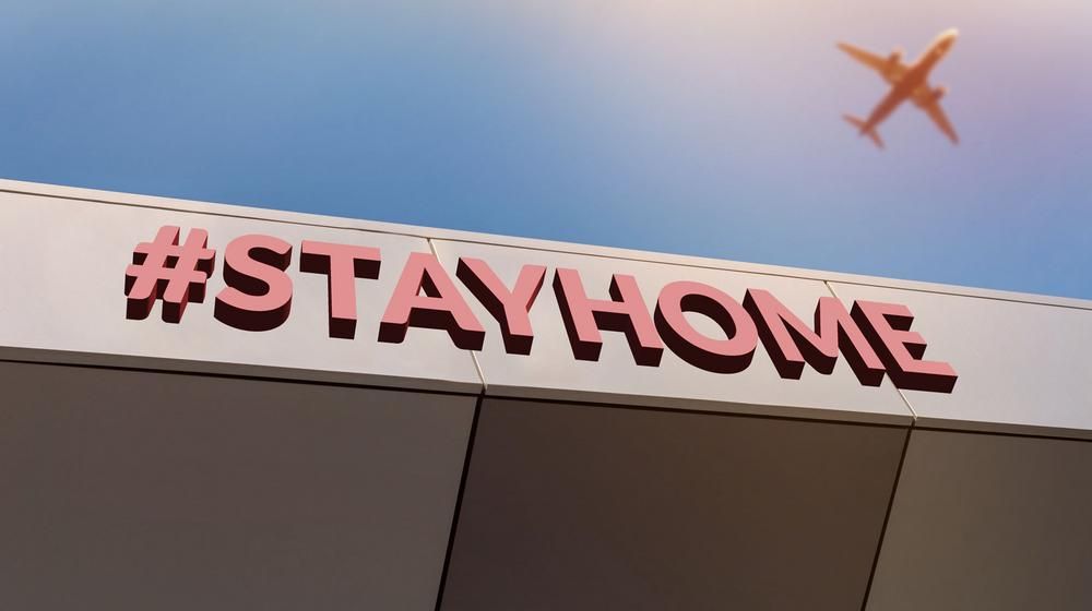Stayhome Airport – Corona-Lockdown