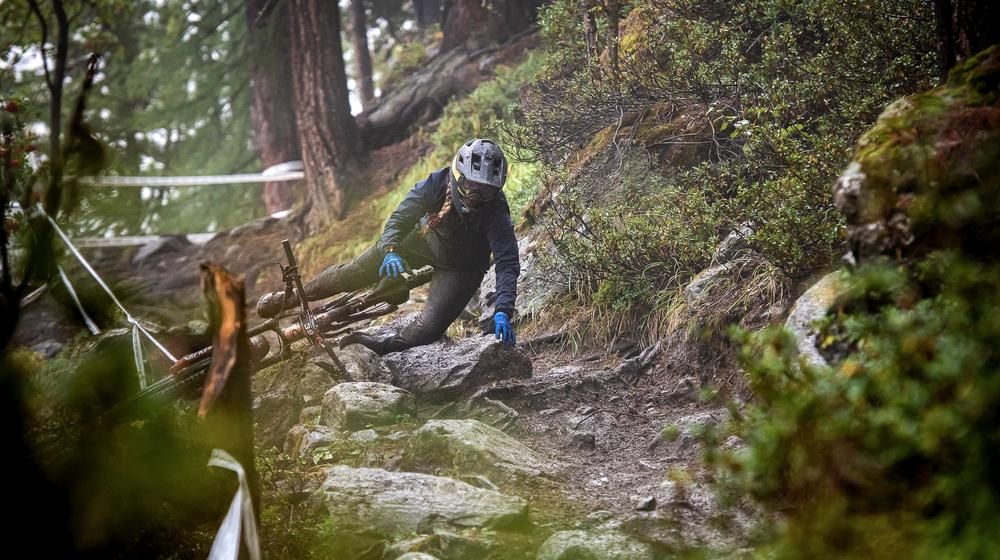 Sturz Enduro World Series Mountainbike