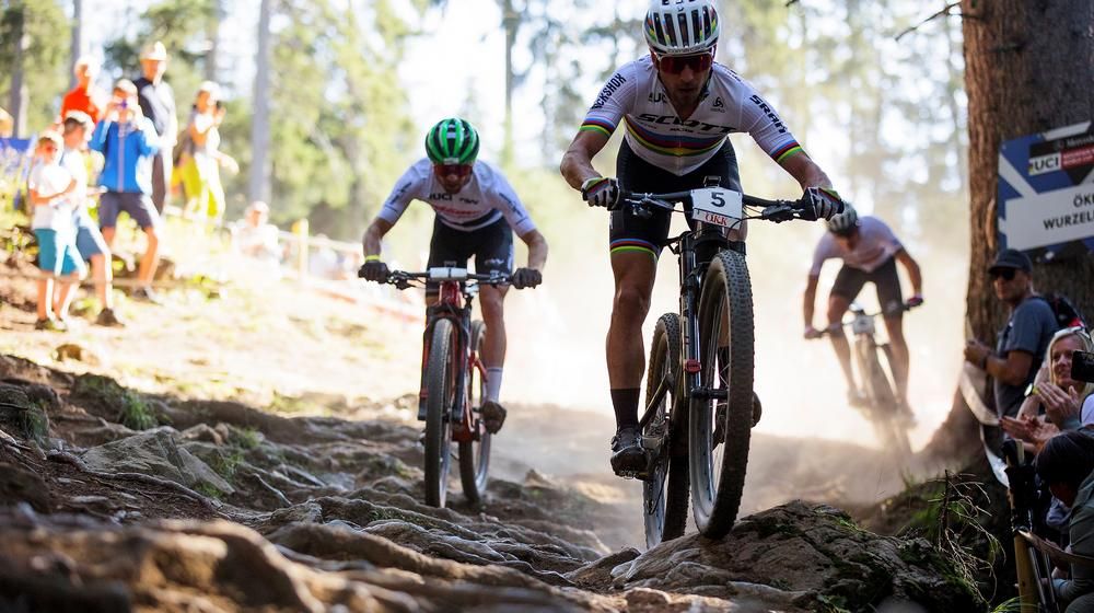 Mountainbike-Weltcup Lenzerheide Schurter Flückiger