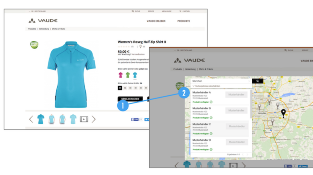 Vaude Webshop