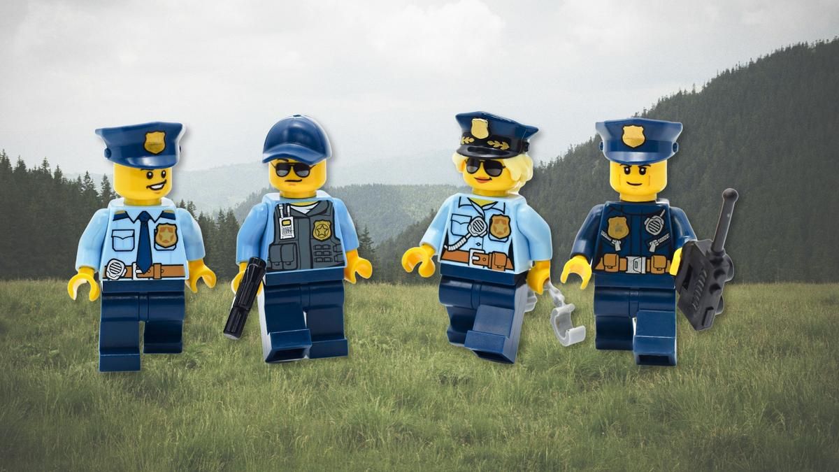 Trail-Polizisten