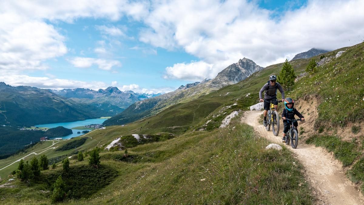 Biketest Happening Engadin mit Oli Dorn 