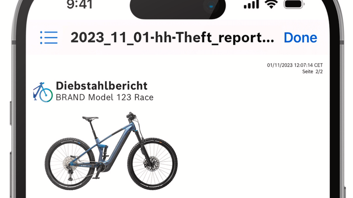 Bosch Diebstahl