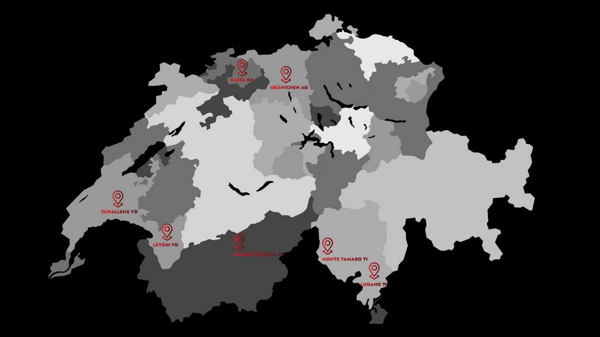 Die sieben Stationen des CIC On Swiss Bike Cup 2024