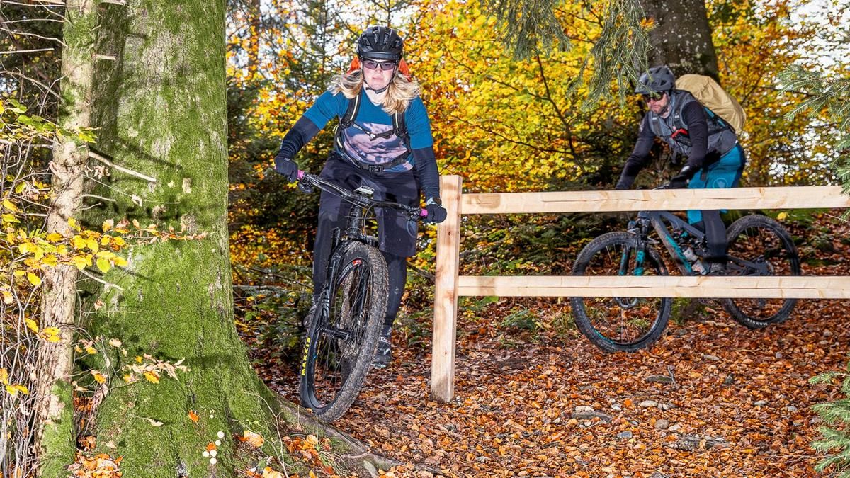 Zürcher Oberland Biketrails Stoffel Hittnau Sperre Mountainbike