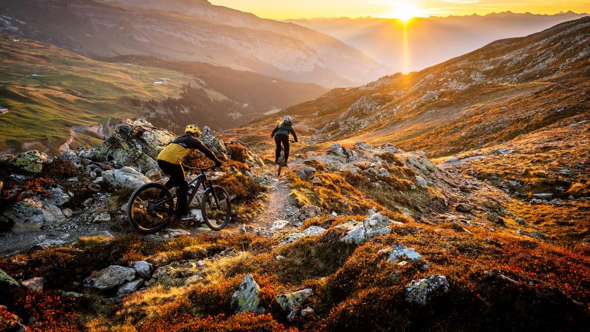 Biketrails Laax. ©Philipp Ruggli