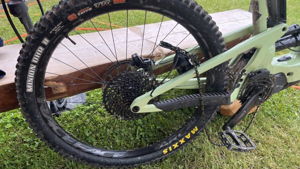 Beschädigtes E-Mountainbike Flumserberg