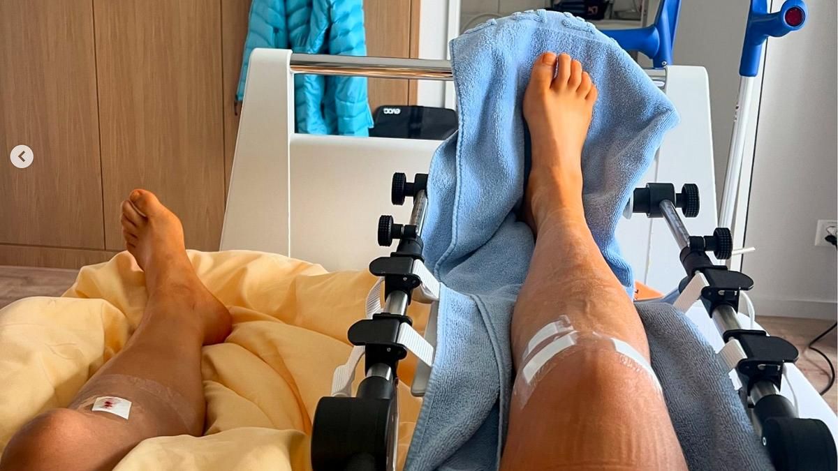 Alessandra Keller Knie Kreuzband