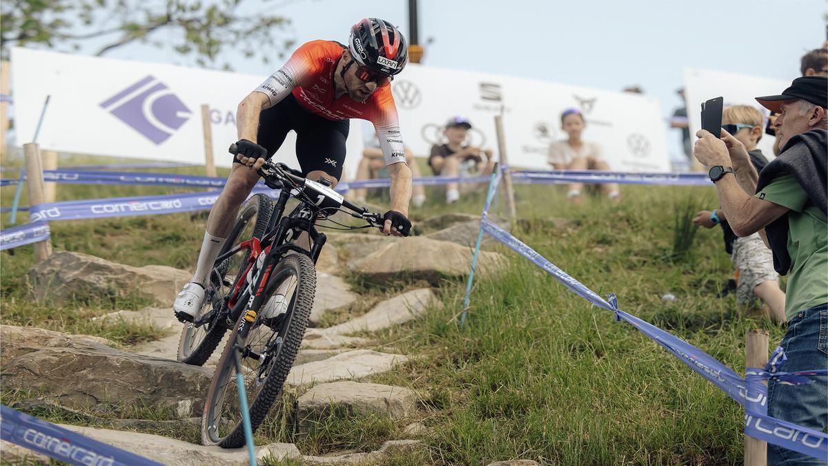 Mathias Flückiger auf dem Weg zum Heimsieg.