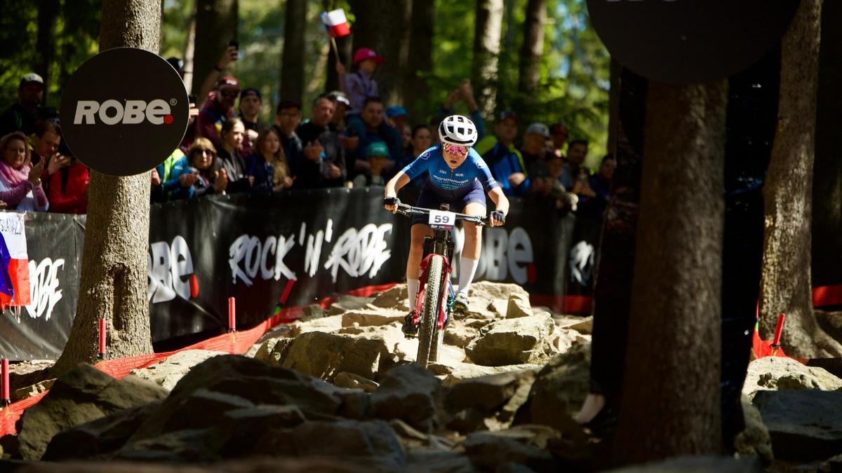 Siegerin Mona Mitterwallner in Nove Mesto