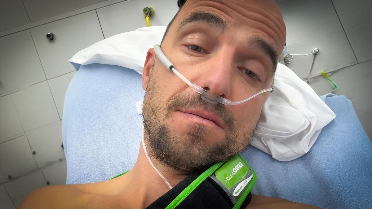 Nino Schurter liegt mit gebrochenem Arm im Spital