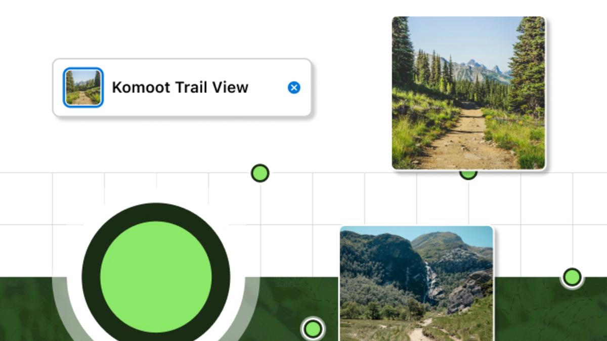 Komoot Trail View