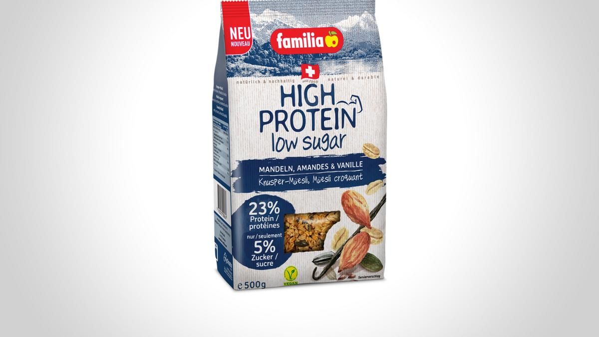 bio-familia high protein/low sugar Müsli