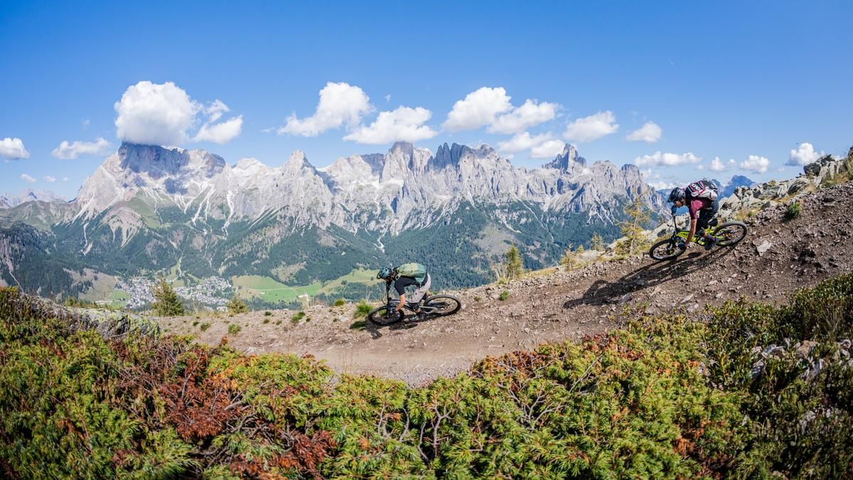 Mit dem Bike die faszinierende Bergwelt der Dolomiten erkunden!